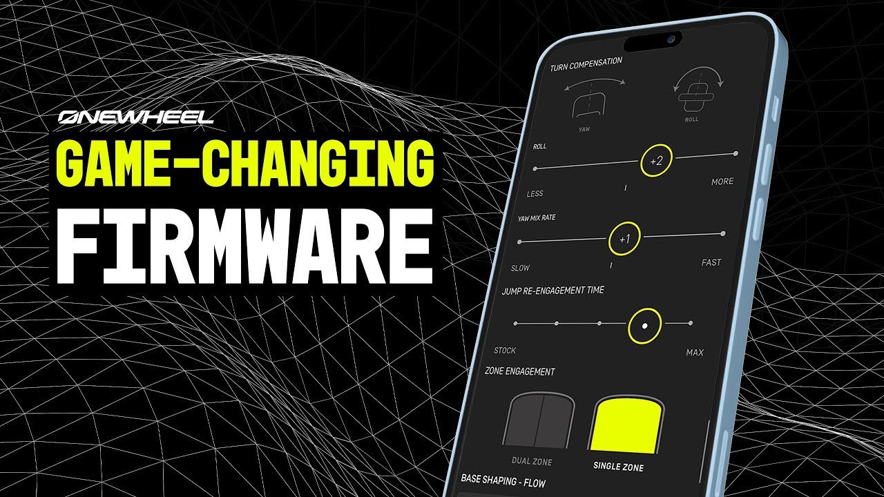 Onewheel Firmware Modification: Improve Performance of Your GT & Pint - YouTube