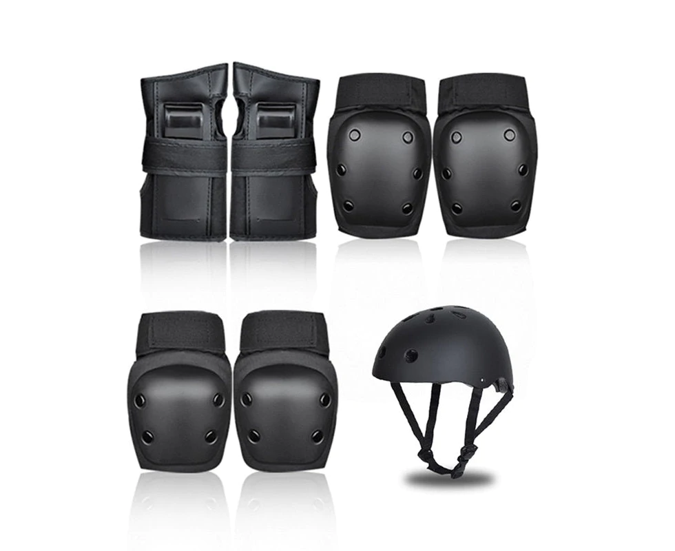 Scooter Protective Gear with Knee Elbow Pads Wrist Guards Helmet for Kids/Teens/Adult Small | M.catch.com.au