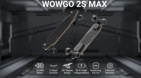 WowGo 2S Max Electric Skateboard and Longboard – eRider Australia