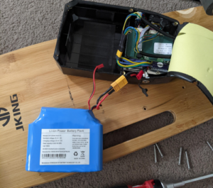 Jking new battery install