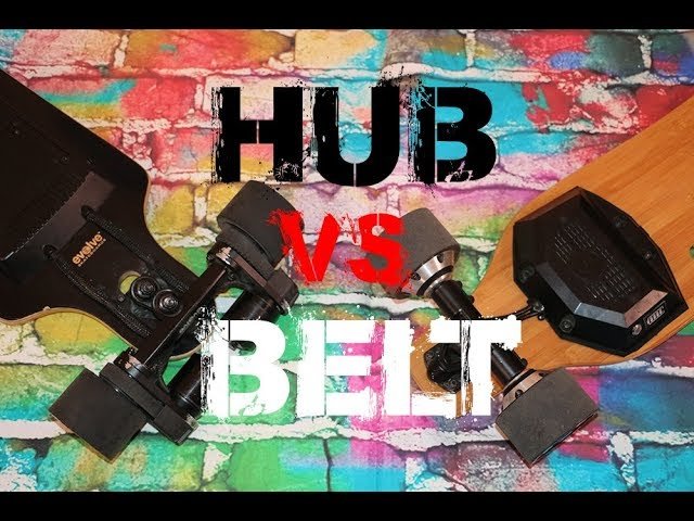 Hub vs Belt Driven Electric Skateboard - What's Best? - YouTube